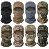 Camo Balaclava Full Face Cap Helmet Liner Neck Gaiter Outdoor Clothing  BushLine