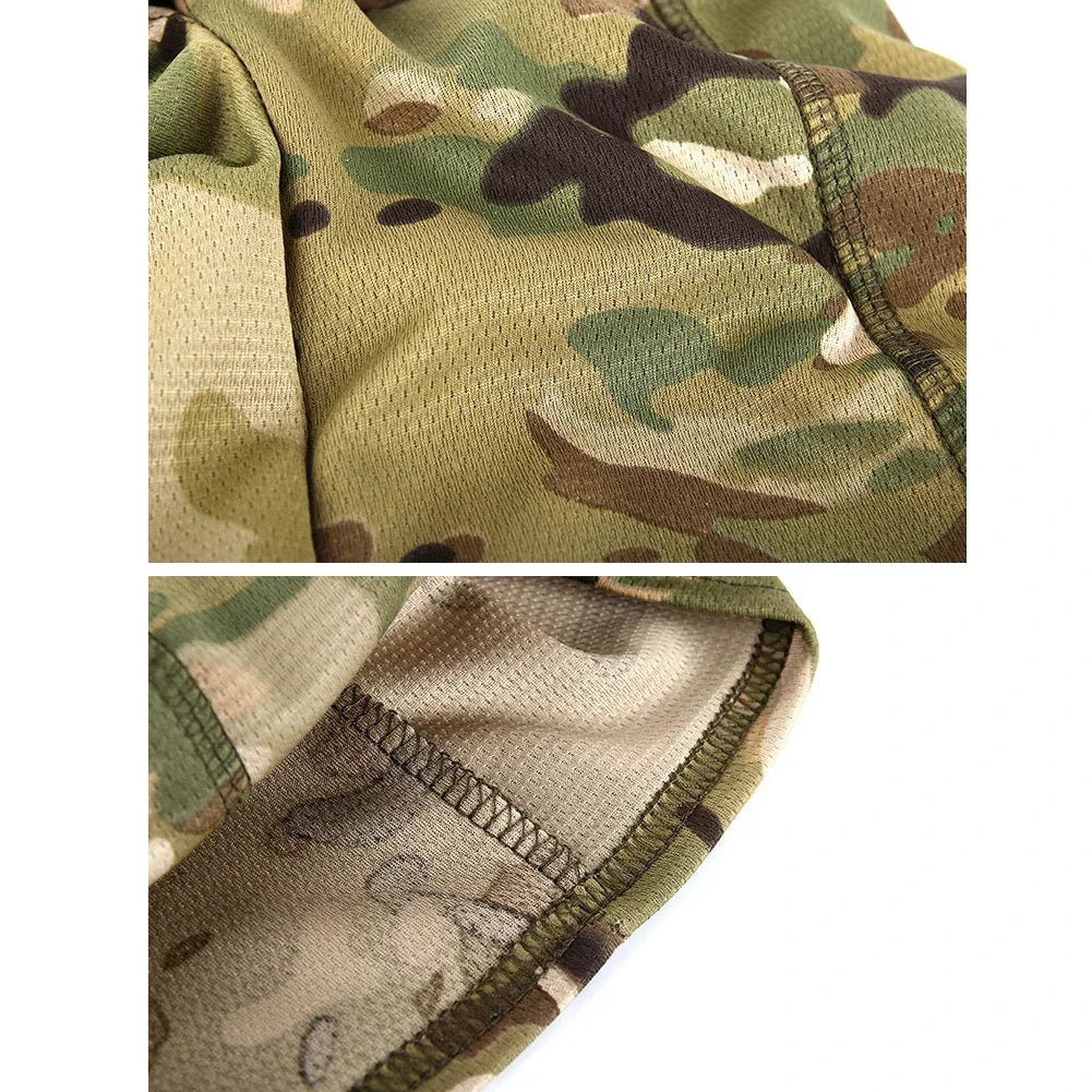 Camo Balaclava Full Face Cap Helmet Liner Neck Gaiter Outdoor Clothing  BushLine