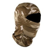 Camo Balaclava Full Face Cap Helmet Liner Neck Gaiter Outdoor Clothing BushLine British desert