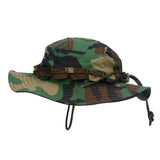 Camo Brimmed Breathable Bucket Hat tactical hats BushLine Jungle camouflage