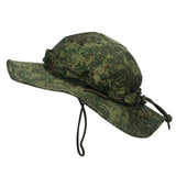 Camo Brimmed Breathable Bucket Hat tactical hats BushLine Russ camouflage