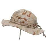 Camo Brimmed Breathable Bucket Hat tactical hats BushLine Desert CP