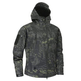 Camouflage Fleece Jacket Windbreaker Outdoor Clothing  