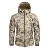 Camouflage Fleece Jacket Windbreaker Outdoor Clothing BushLine DD M(65-75KG)