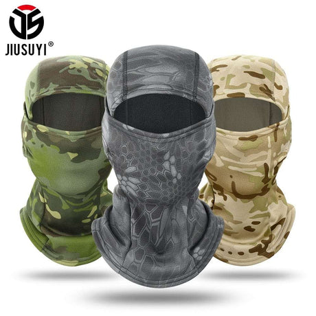 Camouflage Full Face Balaclava Summer   BushLine