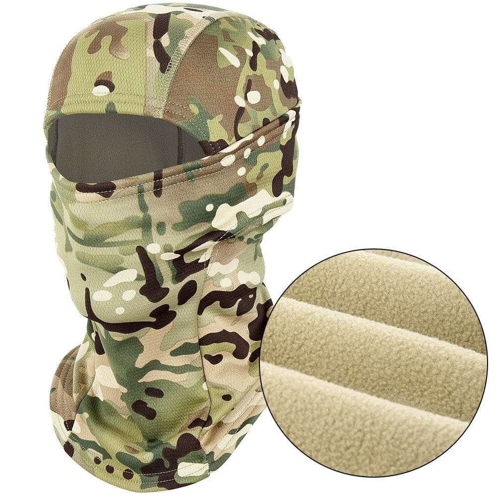 Camouflage Full Face Balaclava Summer   BushLine