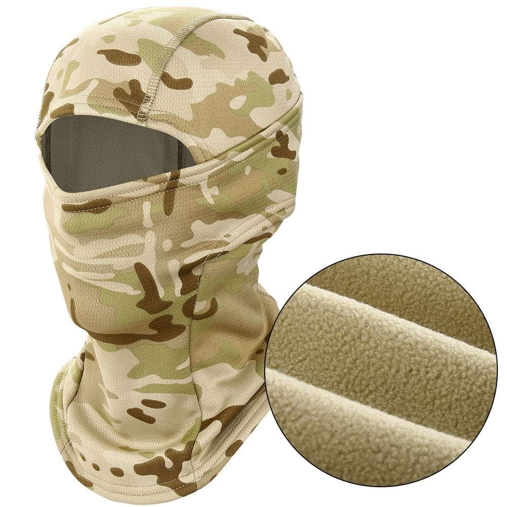 Camouflage Full Face Balaclava Summer   BushLine