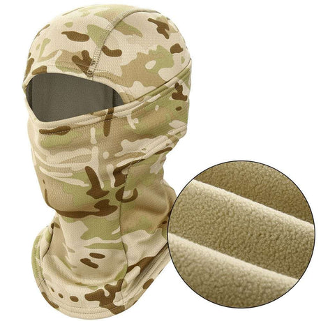 Camouflage Full Face Balaclava Summer   BushLine
