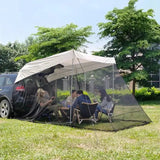 Camping Rear Tent, Mosquito Prevention and Sunshade, SUV Car 4x4 Camping Equipment  