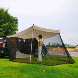 Camping Rear Tent, Mosquito Prevention and Sunshade, SUV Car 4x4 Camping Equipment  