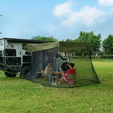 Camping Rear Tent, Mosquito Prevention and Sunshade, SUV Car 4x4 Camping Equipment  BushLine