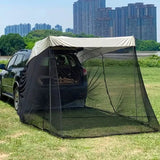 Camping Rear Tent, Mosquito Prevention and Sunshade, SUV Car 4x4 Camping Equipment  BushLine