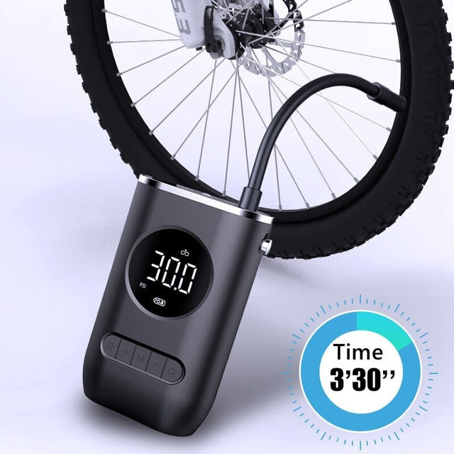 Car Tyre Pump Portable Mini Self Propelled Tyre pump  