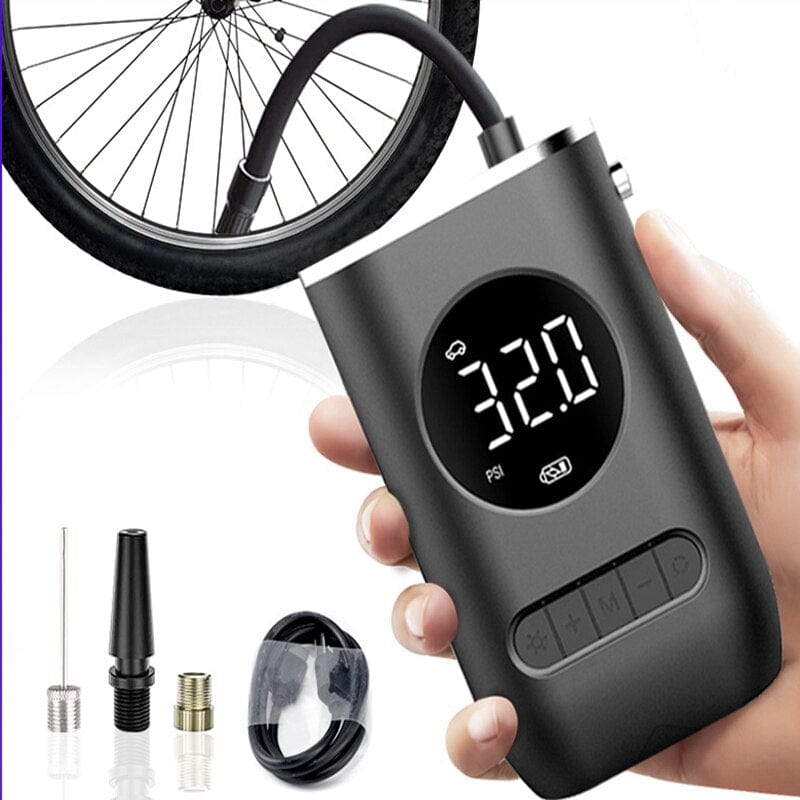 Car Tyre Pump Portable Mini Self Propelled Tyre pump  BushLine