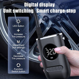 Car Tyre Pump Portable Mini Self Propelled Tyre pump  BushLine