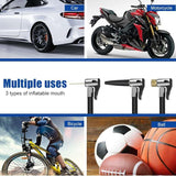 Car Tyre Pump Portable Mini Self Propelled Tyre pump  BushLine