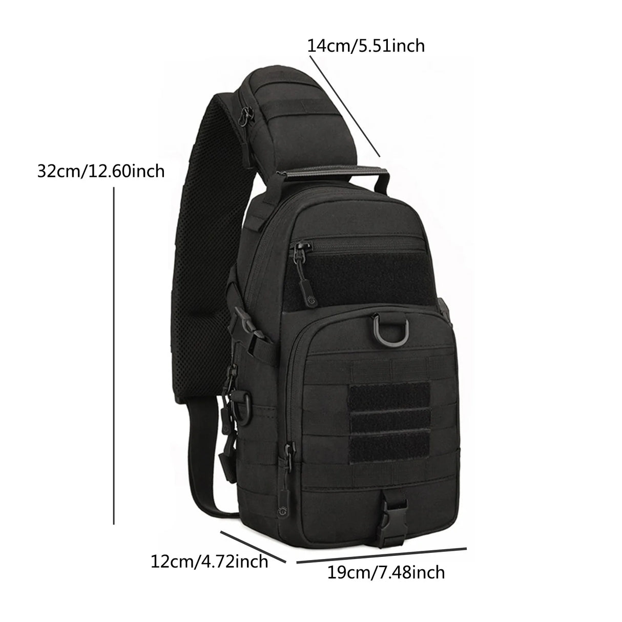 Chest Bag Single Shoulder Pack Travel Backpack Men Women BackPacks  BushLine