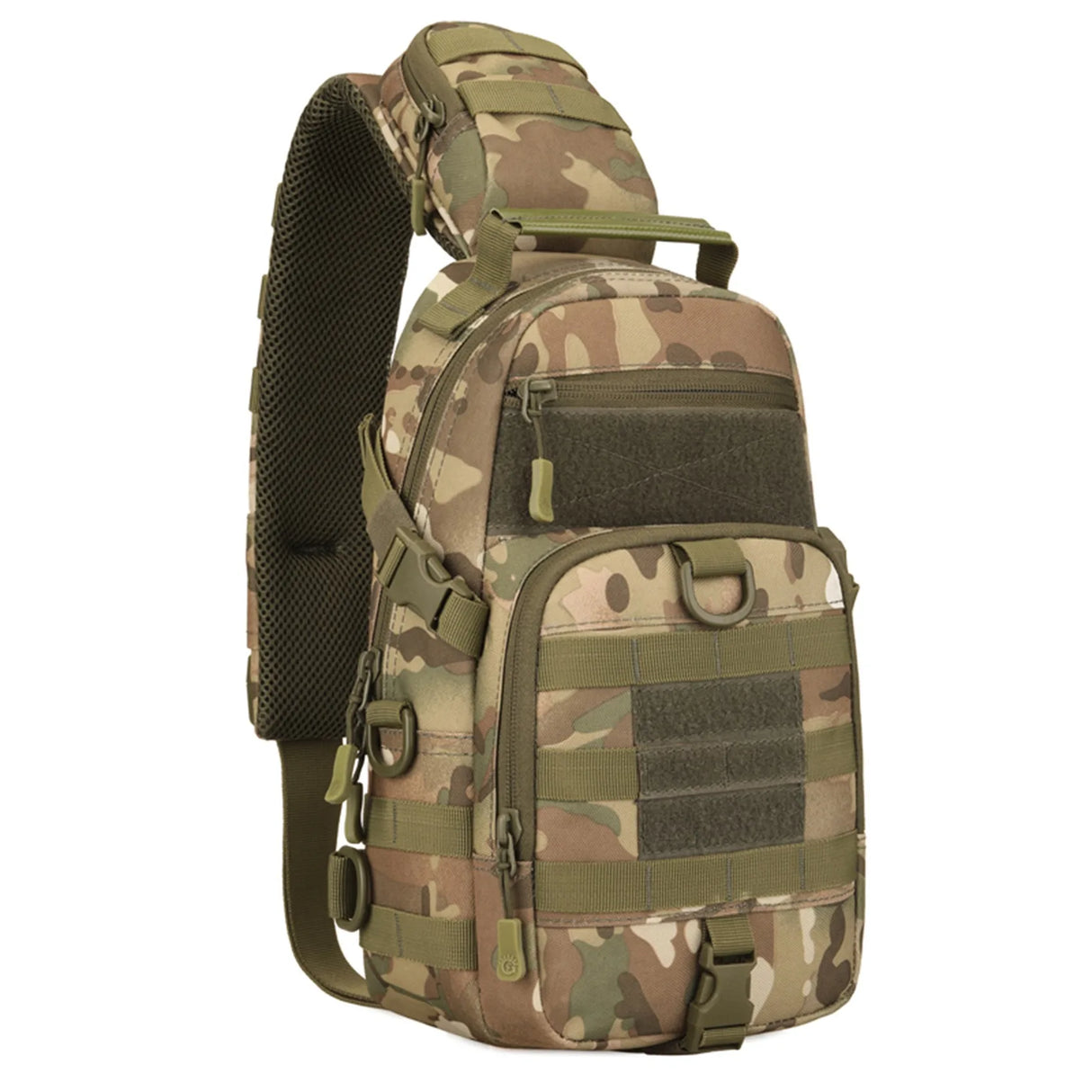 Chest Bag Single Shoulder Pack Travel Backpack Men Women BackPacks BushLine CP Camouflage