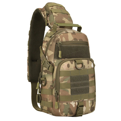 Chest Bag Single Shoulder Pack Travel Backpack Men Women BackPacks BushLine CP Camouflage