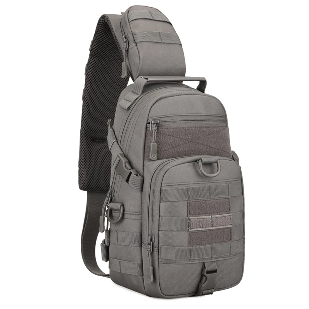 Chest Bag Single Shoulder Pack Travel Backpack Men Women BackPacks BushLine GRAY