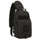 Chest Bag Single Shoulder Pack Travel Backpack Men Women BackPacks BushLine black