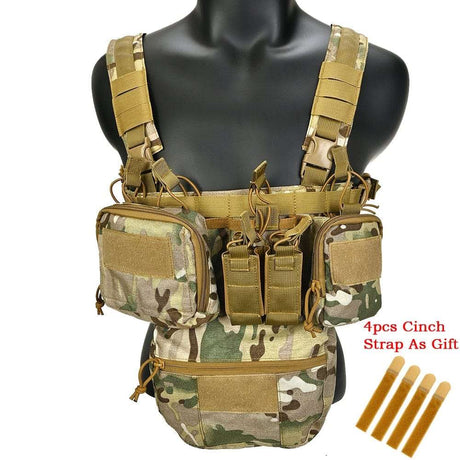 Chest Rig/Vest Holster BackPack Molle System BackPacks BushLine MC & Pouch