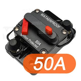 Circuit Breaker Fuse 20A to 300A Manual Reset Waterproof 12V 48V electrical supplys  BushLine