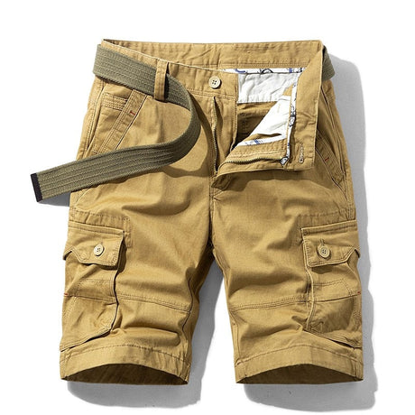 Classic Designs Cargo Shorts Pants Cargo Pants BushLine Khaki 01 28