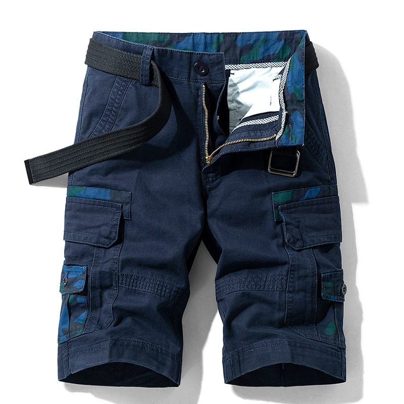Classic Designs Cargo Shorts Pants Cargo Pants BushLine Blue 28