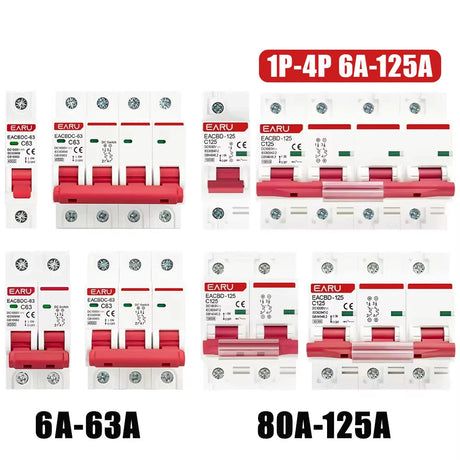 DC Solar Wind Mini Circuit Breaker Overload Protection 6A to 125A electrical supplys  
