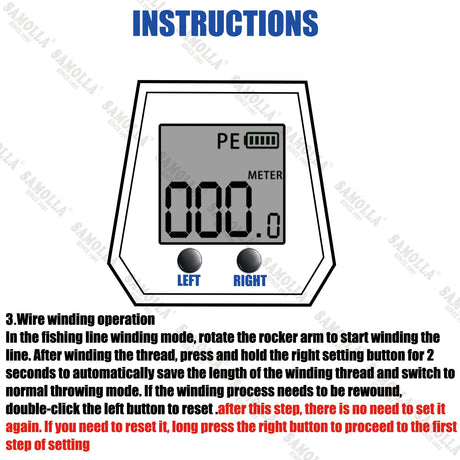 Deep Sea Electronic Fishing Reel  Left or Right Hand Marine & Fishing  