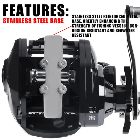 Deep Sea Electronic Fishing Reel  Left or Right Hand Marine & Fishing  