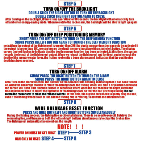 Deep Sea Electronic Fishing Reel  Left or Right Hand Marine & Fishing  