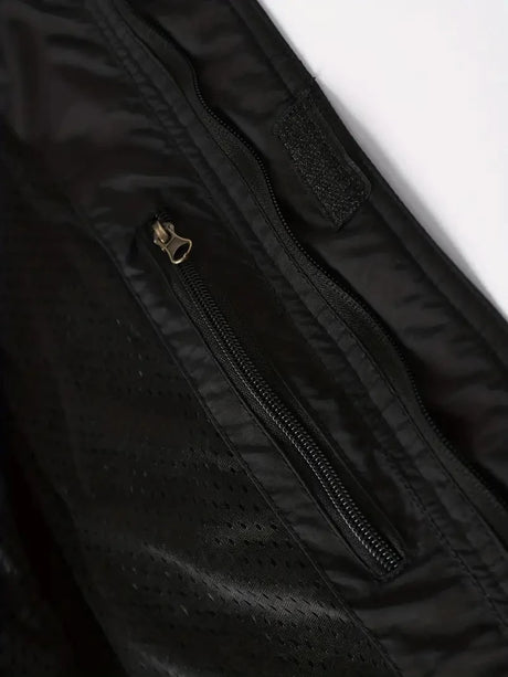 Detachable Sleeves & Hood Windproof Jacket Fleece Lined Workwear Outdoor Clothing  