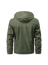 Detachable Sleeves & Hood Windproof Jacket Fleece Lined Workwear Outdoor Clothing  BushLine
