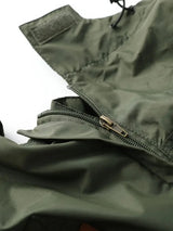 Detachable Sleeves & Hood Windproof Jacket Fleece Lined Workwear Outdoor Clothing  BushLine