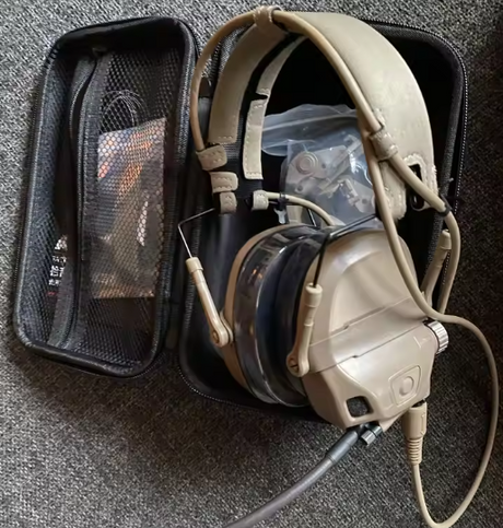 Digital Dual DSP Tactical Headset - Advanced Noise Reduction   