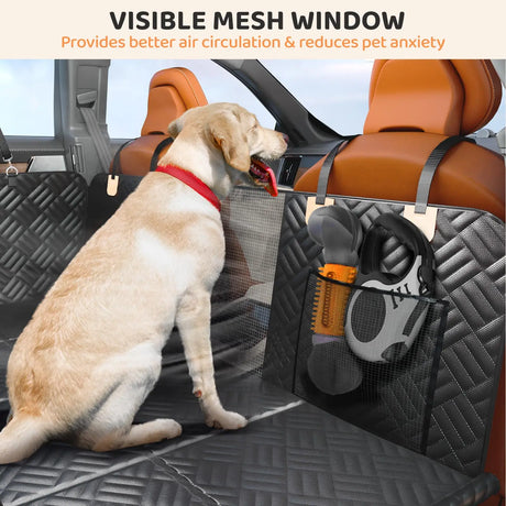Dog Car 4x4 Travel Rear Seat Protector Dog Stuff  