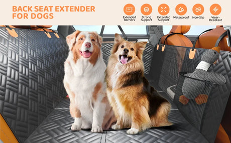 Dog Car 4x4 Travel Rear Seat Protector Dog Stuff  