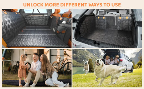 Dog Car 4x4 Travel Rear Seat Protector Dog Stuff  