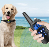 Electric Dog Training Collar Rechargeable Anti Barking Shock Vibration Dog Stuff  