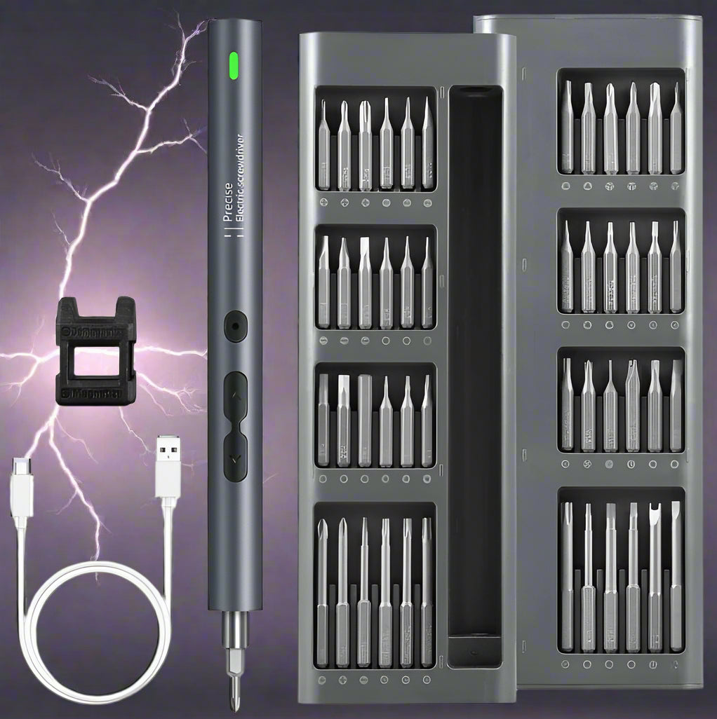 Electric Screwdriver 62/28/120pcs IN 1 Screwdriver Set tools  BushLine