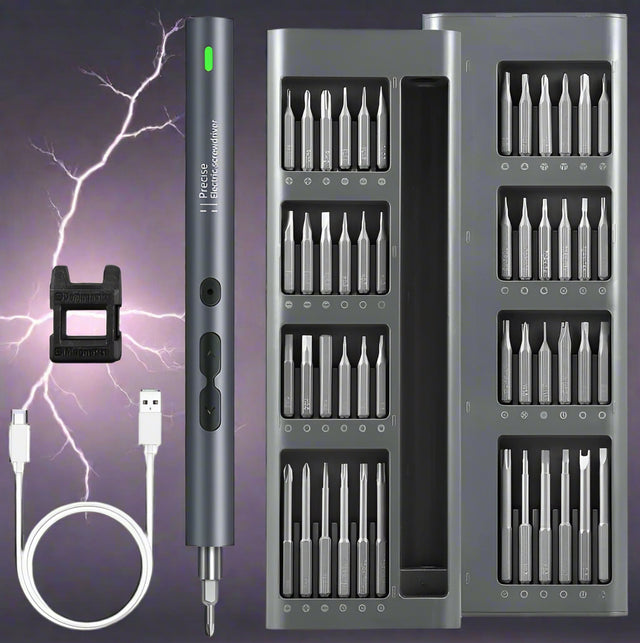 Electric Screwdriver 62/28/120pcs IN 1 Screwdriver Set tools  BushLine