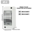 Electrical IP65 Junction Switch Box Waterproof Dustproof Electrical Supplies  