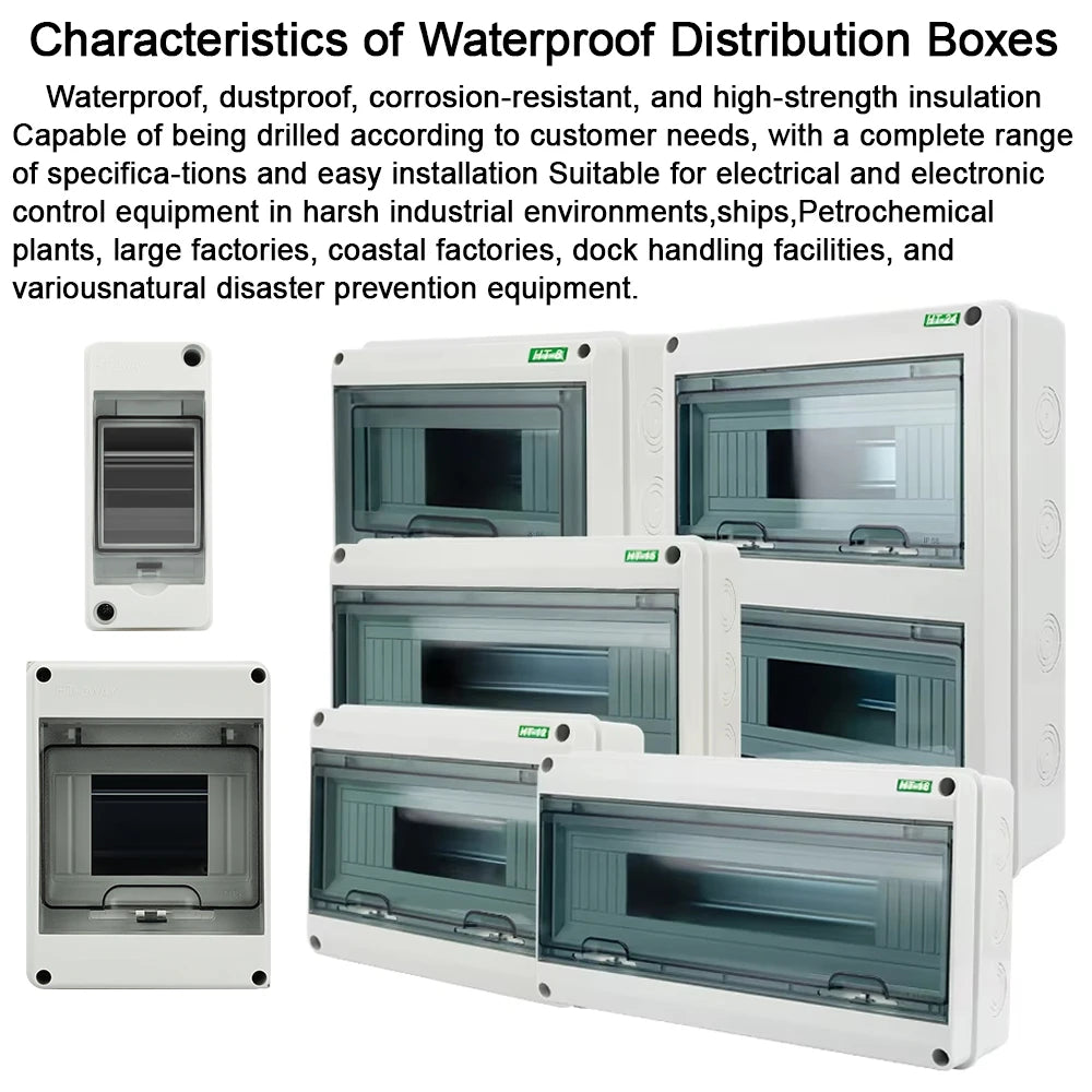 Electrical IP65 Junction Switch Box Waterproof Dustproof electrical supplys  BushLine