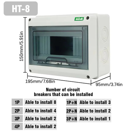 Electrical IP65 Junction Switch Box Waterproof Dustproof electrical supplys  BushLine
