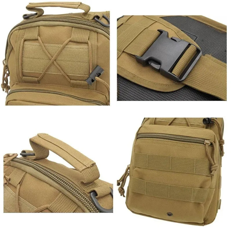 Expandable Molle Adventure Shoulder Sling Chest Pack Bag BackPacks  BushLine