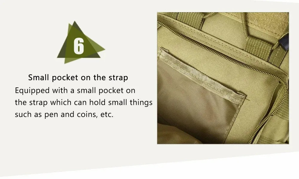 Expandable Molle Adventure Shoulder Sling Chest Pack Bag BackPacks  BushLine