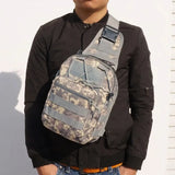 Expandable Molle Adventure Shoulder Sling Chest Pack Bag BackPacks BushLine ACU