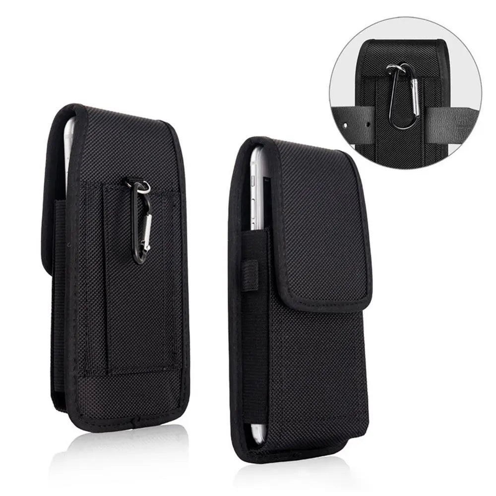 Expandable Phone Holster Belt Loops & Clip phone stuff  BushLine